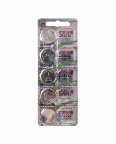 Baterie buton litiu Maxell CR2025 3V, 5buc blister